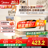美的【国家补贴8折】厨房小家电小滋味微波炉变频家用小型百搭复古转盘式经典双旋钮轻音（M20H4）