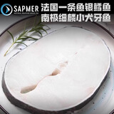 隆港汇 法国进口银鳕鱼深海南极犬牙鱼整条切片宝宝儿童鳕鱼海鲜礼盒 银鳕鱼-纯中段 2kg 礼盒装