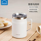 乐扣乐扣（LOCK&LOCK）惬意保温杯男女304不锈钢保温杯女咖啡杯水杯 LHC4219WHT白色 475ml