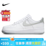 耐克NIKE缓震板鞋男空军一号 AIR FORCE 1运动鞋 FJ4146-100白灰43