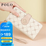 POLO手拿包女钱包多卡位长款钱包卡包大容量包包女包生日礼物送女友