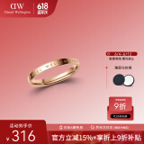 丹尼尔惠灵顿（DanielWellington）dw戒指男首饰玫瑰金情侣对戒生日礼物送男友DW00400025