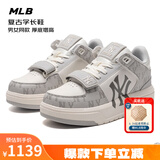 美职棒（MLB）官网情侣款板鞋男 增高学长鞋老花休闲鞋运动鞋女鞋子 3ASXCDN3N 纽约洋基队/灰色/建议拍大半码 39 250