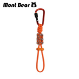 水瓶挂扣登山扣矿泉水挂绳背包水杯户外挂钩伞绳手工编织徒步配件 橘子汽水 水瓶扣