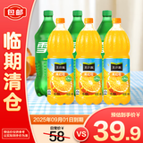 可口可乐(2L雪碧+1.8升果粒橙)*3【临期清仓】