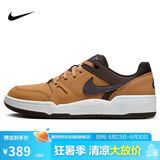 耐克NIKE休闲鞋男子经典减震FULL FORCE运动鞋HF7734-200亚麻棕42