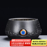 尚言坊电陶炉煮茶器家用全自动小型迷你静音电热茶炉铁壶陶壶玻璃煮茶炉 2黑陶海无涯电陶炉