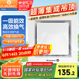 金羚（JINLING）排气扇换气扇厨房卫生间集成吊顶大功率排风 BPT10-23-2G
