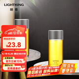明尊（LIGHTKING）玻璃水杯茶杯 牛奶果汁杯办公室男女茶水杯耐热玻璃杯子套装 CP'21【180ml】2只装