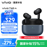 vivo TWS 4真无线降噪耳机 国家补贴 高保真 Hi-Fi 级音质55dB深海降噪 苹果小米华为手机通用深海蓝