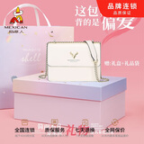 稻草人包包女包牛皮百搭单肩包斜挎包2025新款轻奢生日礼物送女友老婆
