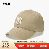 MLB帽子男女软顶棒球帽虞书欣明星同款运动鸭舌帽3ACP6601N-50SAP-F