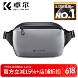 卓尔（K&F CONCEPT）相机包单肩斜跨数码专业微单反摄影包户外街拍便携相机单反收纳包