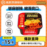 海底捞自热火锅 方便速食出游野餐便携无需热水 麻辣小酥肉火锅275g