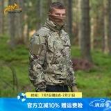 赫利肯火枪手软壳战术夹克男 户外出游防风保暖抓绒夹克tad徒步外套 经典迷彩 M (高170-180cm 重140-160斤)