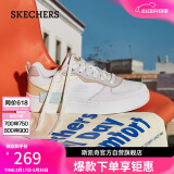 斯凯奇（Skechers）女鞋时尚百搭板鞋复古休闲鞋轻便舒适运动鞋通勤鞋185032