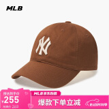 MLB帽子男女软顶棒球帽虞书欣明星同款运动鸭舌帽3ACP6601N-50BRL-F