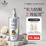 施华蔻（Schwarzkopf）防脱育发护根控油柔顺洗发水600ml(无硅油 蓬松 防掉发 男女)