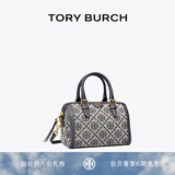 Tory Burch汤丽柏琦 T MONOGRAM 迷你提花波士顿斜挎酒桶包82939 Tory 海军蓝  405