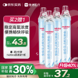 维德（WELLDAY）氧气瓶便携氧气罐孕妇老人医用吸氧机高原应急旅游氧气1400ml*4瓶
