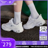 斯凯奇（Skechers）女鞋夏季厚底老爹鞋百搭透气熊猫鞋软底舒适外穿休闲运动鞋11959