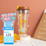 contigo康迪克塑料杯双饮口随行杯500ml悠闲下午茶HBC-DUA006