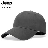 JEEP帽子男时尚潮流棒球帽情侣款简约百搭鸭舌帽夏季休闲户外太阳帽女