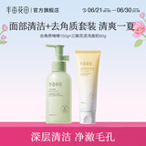 半亩花田（Little Dream Garden） 去角质啫喱清洁毛孔脸部去角质面部果酸洗面奶洁面男女士 【爆款组合】啫喱+控油洁面乳80g