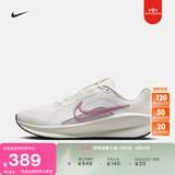 耐克（NIKE）官方DOWNSHIFTER 13女子公路专业跑步鞋夏季透气FD6476 004幻影灰白/元素粉/山峰白/帆白/煤黑 36