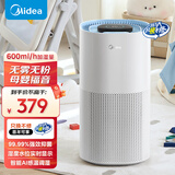 美的（Midea）【小蓝鲸600】无雾加湿器除菌卧室婴儿家用桌面加湿净化空气大面积商用保湿雾化器空调伴侣 SZ-2Y50