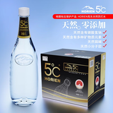 HORIEN活力恩5°C 克东天然矿物质苏打水1000ML*12瓶弱碱性无糖非矿泉水