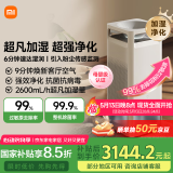米家【家电国家补贴】小米净化加湿器3Max除菌除过敏原无雾加湿器空气净化器一体机