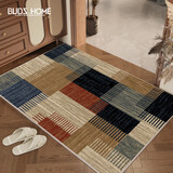 布迪思入户门地垫 进户门口垫子 可裁剪吸水防滑进门脚垫80*50CM