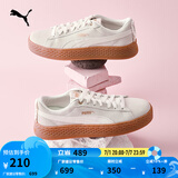 彪马（PUMA）【厚底鞋】复古增高松糕鞋女低帮休闲鞋 PLATFORM 366928 米白色-金色-04 38