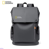 国家地理（National Geographic）新款国家地理双肩包大容量防泼水背包休闲旅行包电脑包书包 灰色