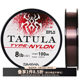 DAIWA2019年新款 TATULA尼龙线 蜘蛛钓鱼线 日本进口渔线 路亚主线母线 棕色 5号