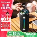 雷登（OHAYO）X10 Ultra音响蓝牙音箱 40W大功率音量超重低音炮户外防水迷你小钢炮便携式随身骑行音响 黑色