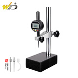 韦度（WD）数显千分表高度规尺计百分表大理石测量座高精度厚度深度测量仪 150*100+百分表0-25mm