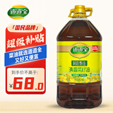 道道全菜籽油 食用油 洞庭甄选清香菜籽油 量贩装非转基因 6.18L*1桶