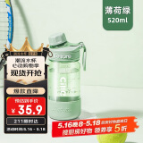 希乐Tritan大容量塑料杯男女士健身吸管杯大学生运动水杯便携随手杯