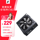 首席玩家（1st player）额定600W铜牌 DK PREMIUM电脑电源（80PLUS铜牌/黑色扁平线/全电压/双磁结构/支持5060TI）