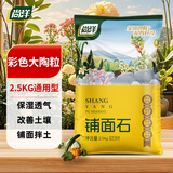 尚洋彩色大陶粒2.5KG园艺无土栽培基质颗粒铺面石保水拌土透气养花肥
