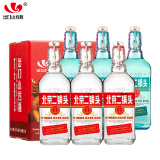 永丰牌北京二锅头金奖小方瓶清香型白酒红标翡翠42度500ml*6瓶