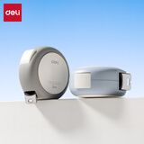 得力（deli）【得力时尚新品】3m自锁钢卷尺 盒尺/米尺/鲁班尺/量尺/钢尺 装修测量工具 TT301蓝