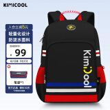 KIMI COOL书包小学生一二三到六年级儿童新款初中生双肩背包 黑色（适合100-130CM）