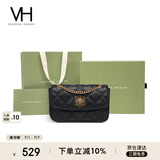 VANESSA HOGAN VH女包茵然软包系列复古太阳神斜挎包菱格链条腋下包小众单肩包
