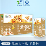 天太乳业高钙早餐核桃花生营养早餐学生含牛奶饮品蛋白饮料箱装节日送礼 天太早餐奶250ml*24盒