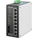 普联（TP-LINK）10口千兆8口PoE工业级企业级交换机  支持云管理 监控网络分流器集线器TL-SG2210P工业级