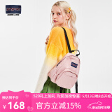 JANSPORT杰斯伯双肩包妈咪包迷你双肩包潮人女ins小包TDH6 7N8 蜜蜡粉