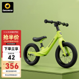 乐卡（Lecoco）儿童平衡车无脚踏宝宝学步车2-6岁幼儿滑行滑步车 C-runX1滑步车 -荧光绿